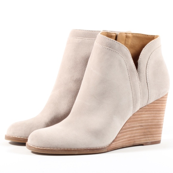 lucky brand yimina wedge bootie